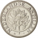 25 Cents 1989-2016, KM# 35, Netherlands Antilles, Beatrix, Willem-Alexander