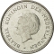1 Gulden 1980-1985, KM# 24, Netherlands Antilles, Beatrix