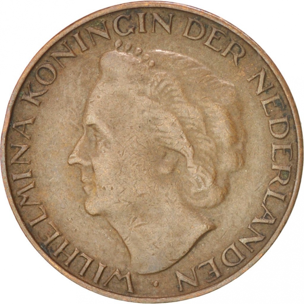 1 Cent 1948, KM# 175, Netherlands, Wilhelmina