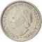 25 Cents 1948, KM# 178, Netherlands, Wilhelmina