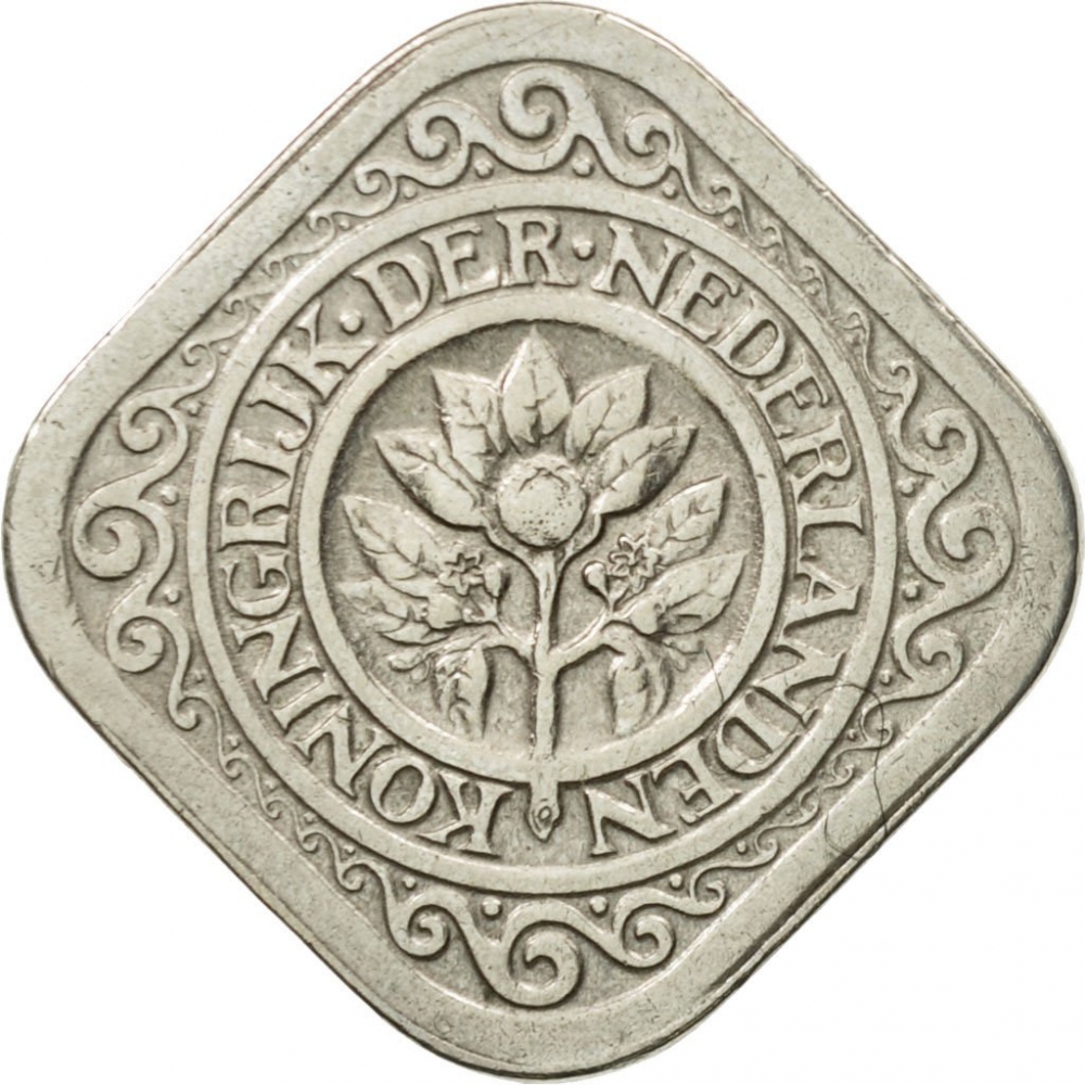 5 Cents 1913-1940, KM# 153, Netherlands, Wilhelmina