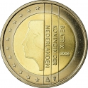 2 Euro 1999-2006, KM# 241, Netherlands, Beatrix