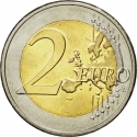 2 Euro 2009, KM# 281, Netherlands, Beatrix, 10th Anniversary of the European Monetary Union and the Introduction of the Euro