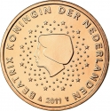 5 Euro Cent 1999-2013, KM# 236, Netherlands, Beatrix