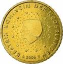 50 Euro Cent 1999-2006, KM# 239, Netherlands, Beatrix