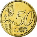 50 Euro Cent 2007-2013, KM# 270, Netherlands, Beatrix