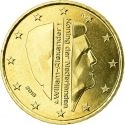 50 Euro Cent 2014-2023, KM# 349, Netherlands, Willem-Alexander