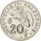 20 Francs 1972-2005, KM# 12, New Caledonia