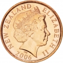 10 Cents 2006-2023, KM# 117a, New Zealand, Elizabeth II
