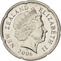 20 Cents 1999-2006, KM# 118, New Zealand, Elizabeth II
