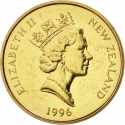 2 Dollars 1990-1998, KM# 79, New Zealand, Elizabeth II