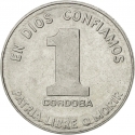 1 Córdoba 1984-1985, KM# 43a, Nicaragua