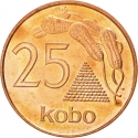 25 Kobo 1991, KM# 11a, Nigeria