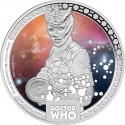 1 Dollar 2014, N# 68097, Niue, Elizabeth II, Doctor Who Monsters, Silurian