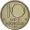 10 Øre 1974-1991, KM# 416, Norway, Olav V