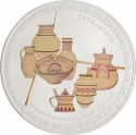 1 Rial 2016, KM# 180, Oman, Qaboos bin Said, Omani National Crafts, Pottery Industries