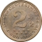 2½ Centesimos 1907-1918, KM# 7, Panama, DOS Y MEDIO (KM# 7.2)
