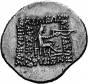 1 Drachm 96-91 BC, Parthian Empire, Mithradates II