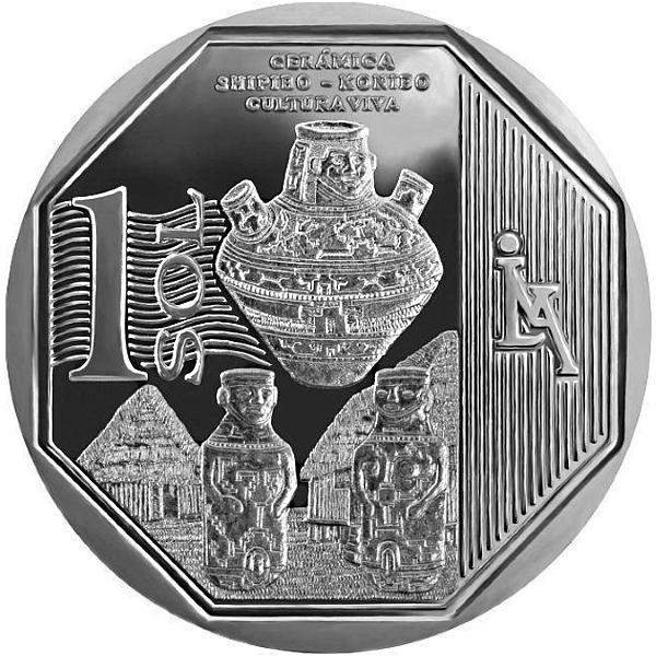 Coins PERU SHIPIBO KONIBO POTTERY UNC 2016 Orgullo y Riqueza 