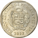 1 Sol 2016-2023, KM# 395, Peru