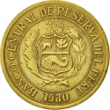 10 Soles de Oro 1978-1983, KM# 272, Peru