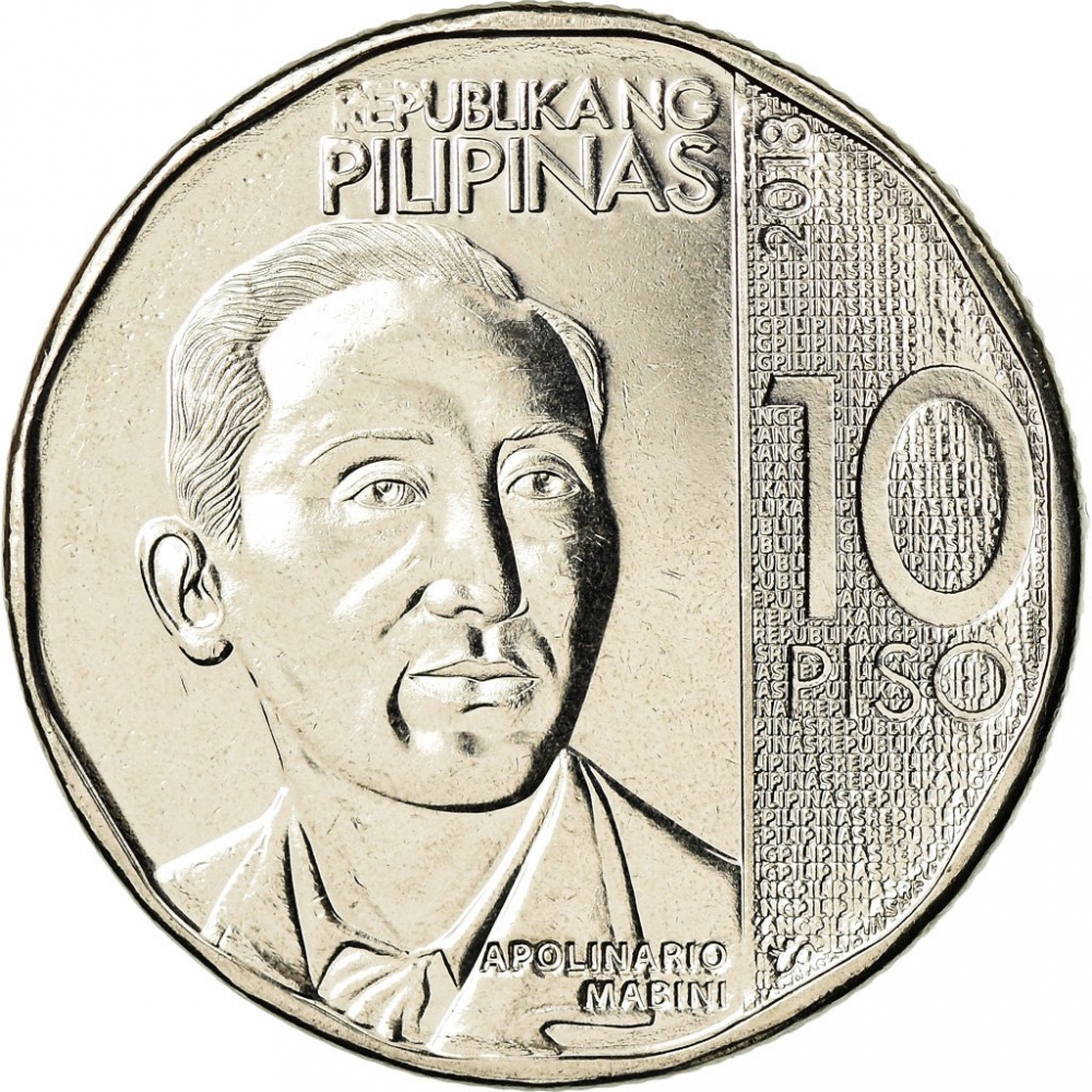 10 Piso Philippines 20172020, KM 303 CoinBrothers Catalog