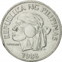 1 Sentimo 1983-1993, KM# 238, Philippines