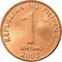 1 Sentimo 1995-2017, KM# 273, Philippines