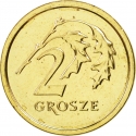2 Grosze 2013-2021, Y# 924, Poland