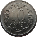 10 Groszy 2019-2023, Y# 971c, Poland