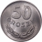 50 Groszy 1957-1987, Y# 48, Poland