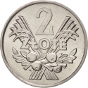 2 Złote 1958-1974, Y# 46, Poland