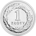 1 Złoty 2019-2023, Y# 974c, Poland