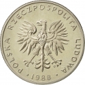 20 Złotych 1984-1988, Y# 153.1, Poland