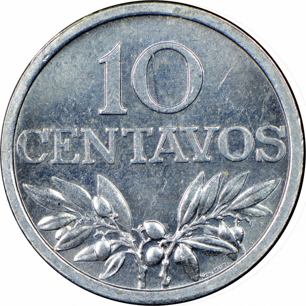 10 Centavos 1969-1979, KM# 594, Portugal