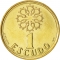 1 Escudo 1986-2001, KM# 631, Portugal, Large signature