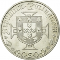 50 Escudos 1969, KM# 598, Portugal, 500th Anniversary of Birth of Vasco da Gama