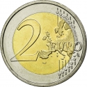 2 Euro 2012, KM# 812, Portugal, 10th Anniversary of Euro Coins and Banknotes