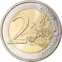 2 Euro 2014, KM# 844, Portugal, 40th Anniversary of the Carnation Revolution