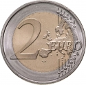 2 Euro 2023, KM# 943, Portugal, World Youth Day, Lisbon 2023