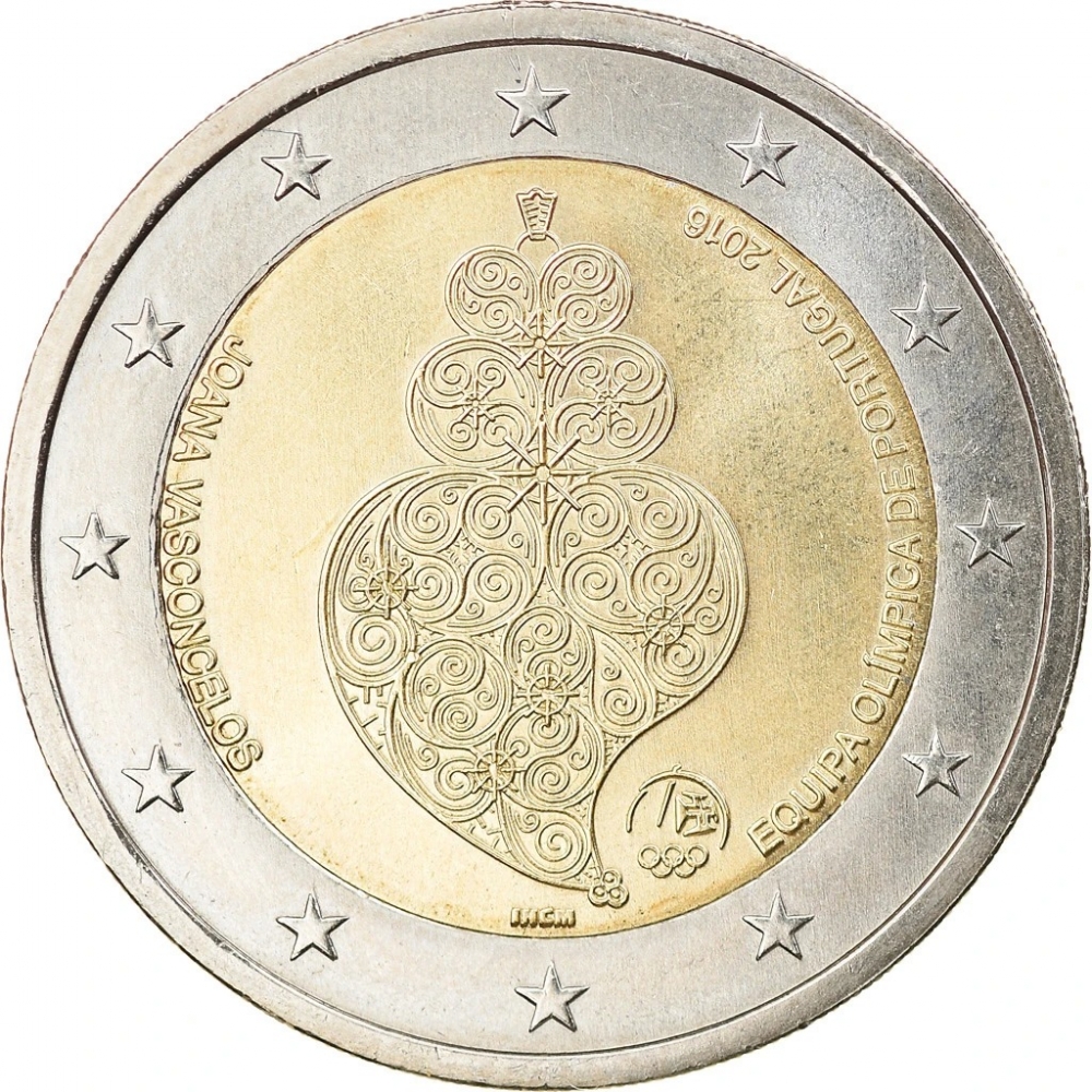 2 Euro Portugal 2016, KM# 360