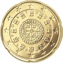 20 Euro Cent 2002-2007, KM# 744, Portugal