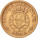 10 Centavos 1960-1961, KM# 83, Portuguese Mozambique (Portuguese East Africa)