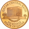 100 Riyals 2006, KM# 18, Qatar, Hamad bin Khalifa Al Thani, Qatar Central Bank