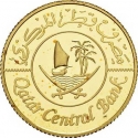 5 Riyals 2000, Qatar, Hamad bin Khalifa Al Thani, Qatar Central Bank
