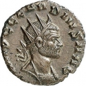 1 Antoninianus 269 AD, RIC# V-1 62, Roman Empire, Claudius II Gothicus