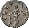 1 Antoninianus 269 AD, RIC# V-1 62, Roman Empire, Claudius II Gothicus