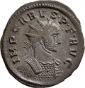 1 Antoninianus 282-283 AD, RIC# V-2 82, Roman Empire, Carus