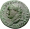 1 As 80 AD, RIC# II 126, Roman Empire, Titus