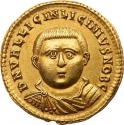 1 Aureus 321-322 AD, RIC# 42, Roman Empire, Licinius II
